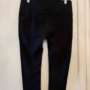 SPANX Black High-Waist Pull-On Leggings